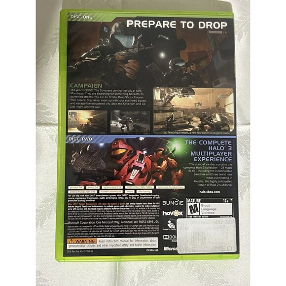 Halo 3: ODST Microsoft Xbox 360 2-Disc Set - Picture 2 of 8